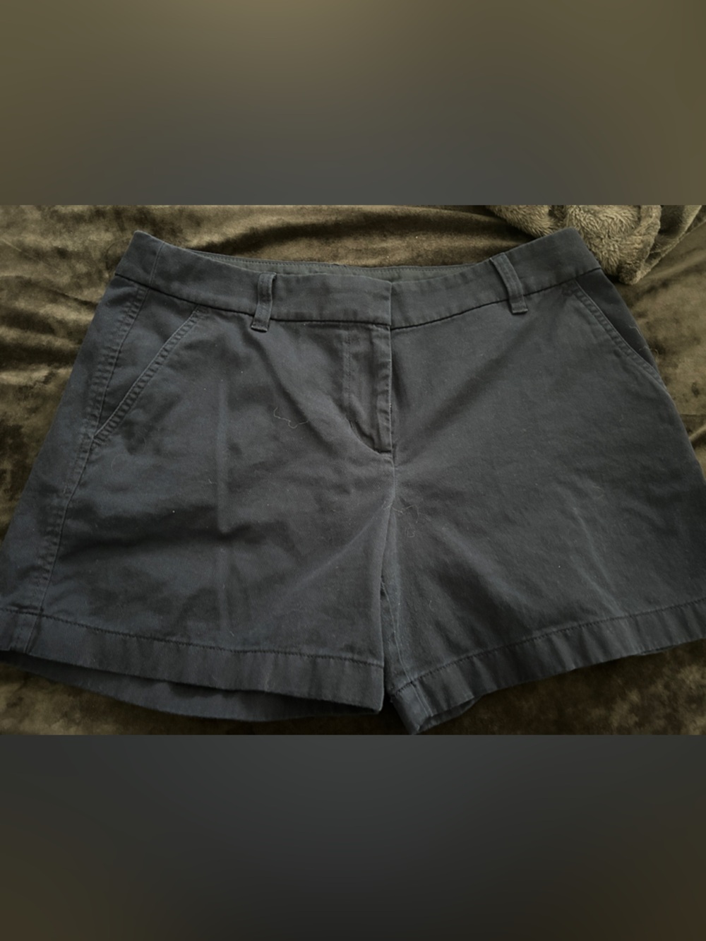 J. Crew Navy Cotton Chino Women’s Shorts